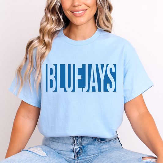 Bold Block Bluejays (Youth)
