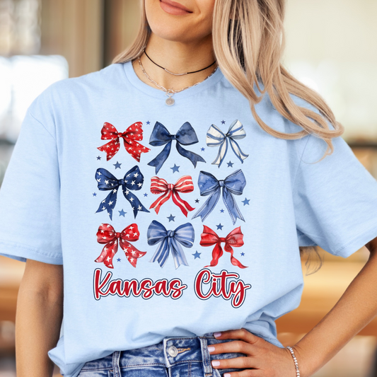 Kansas City Patriotic Bows