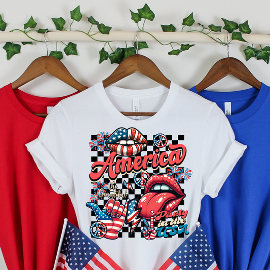 Retro America Collage – Party in the USA