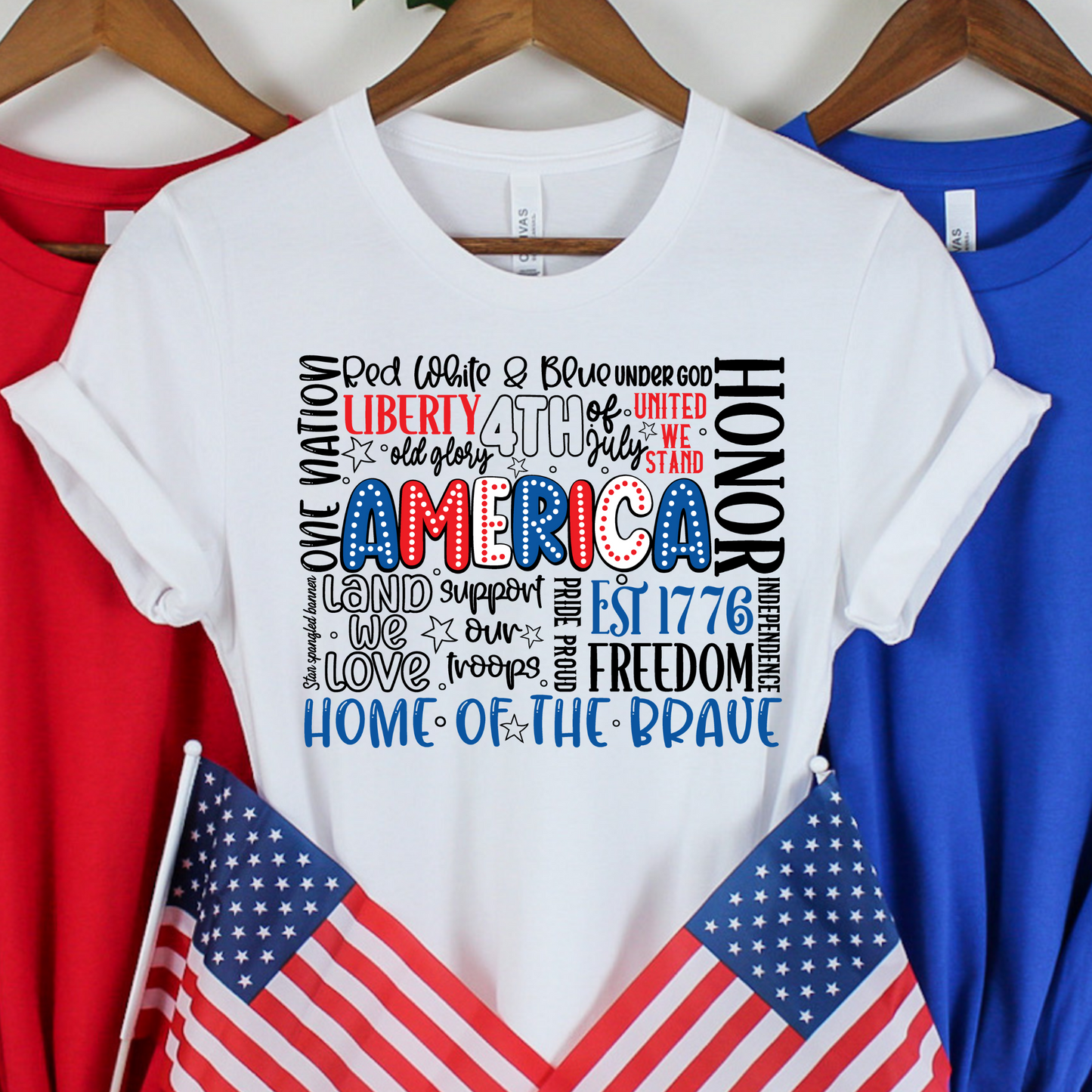 America Collage Tee (Youth)