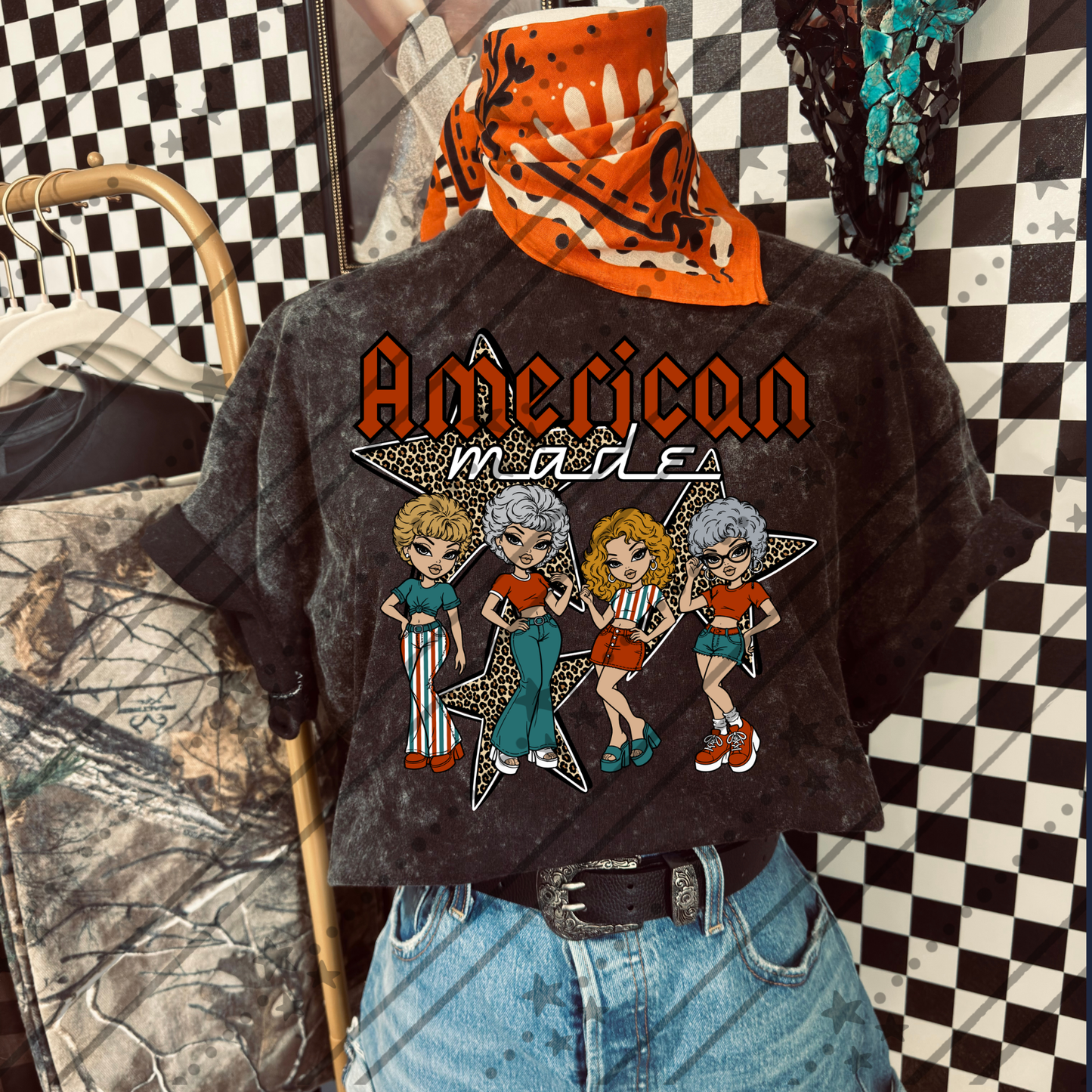 American Made Retro Graphic Tee
