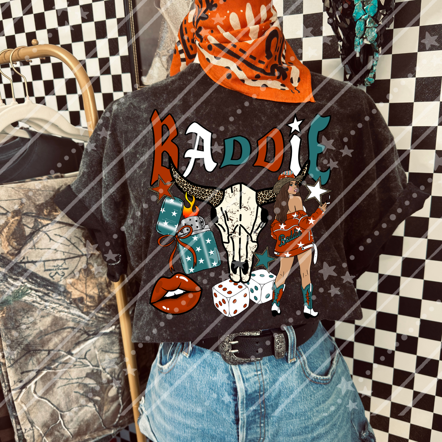 Baddie Western Vibes Graphic Tee
