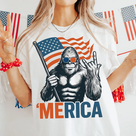 Bigfoot 'Merica Tee – USA Party Legend