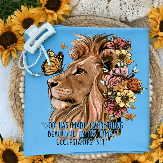 Blooming Lion | ECCLESIASTES 3:11