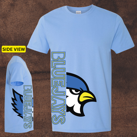 Bluejays Vertical Side Tee