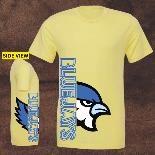 Bluejays Vertical Side Tee (Youth)