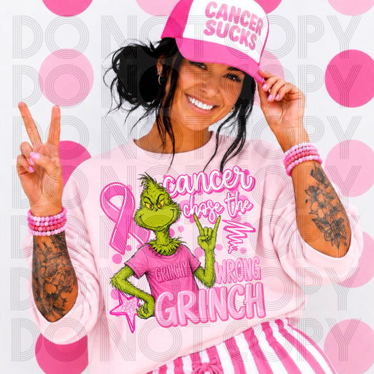 Cancer Chose the Wrong Grinch