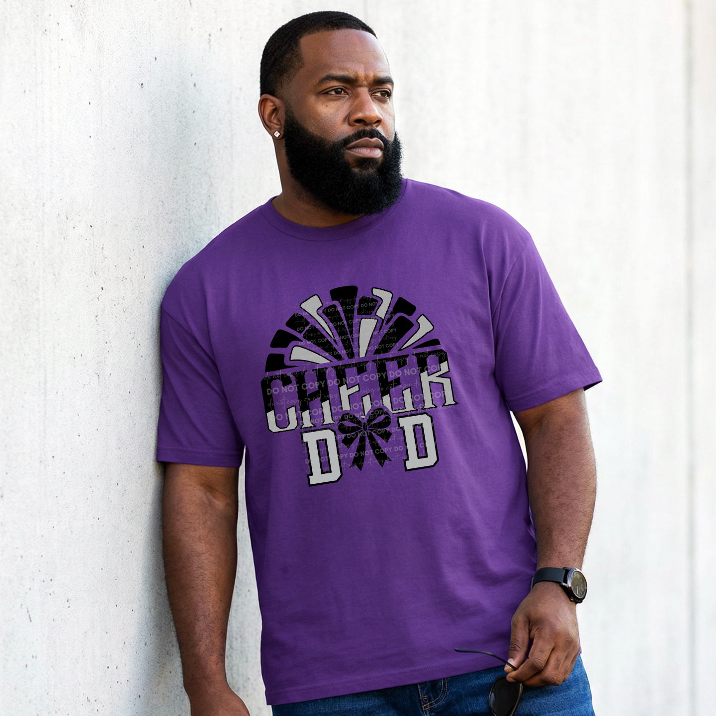 Cheer Dad Bow