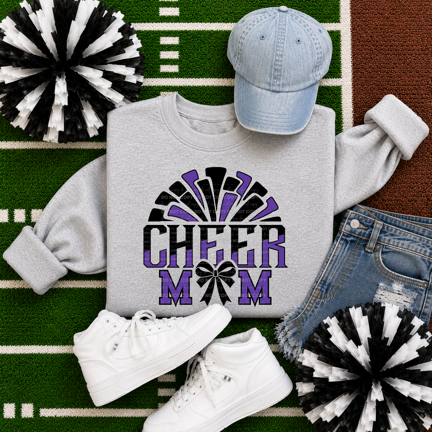 Cheer Family Pom Bow