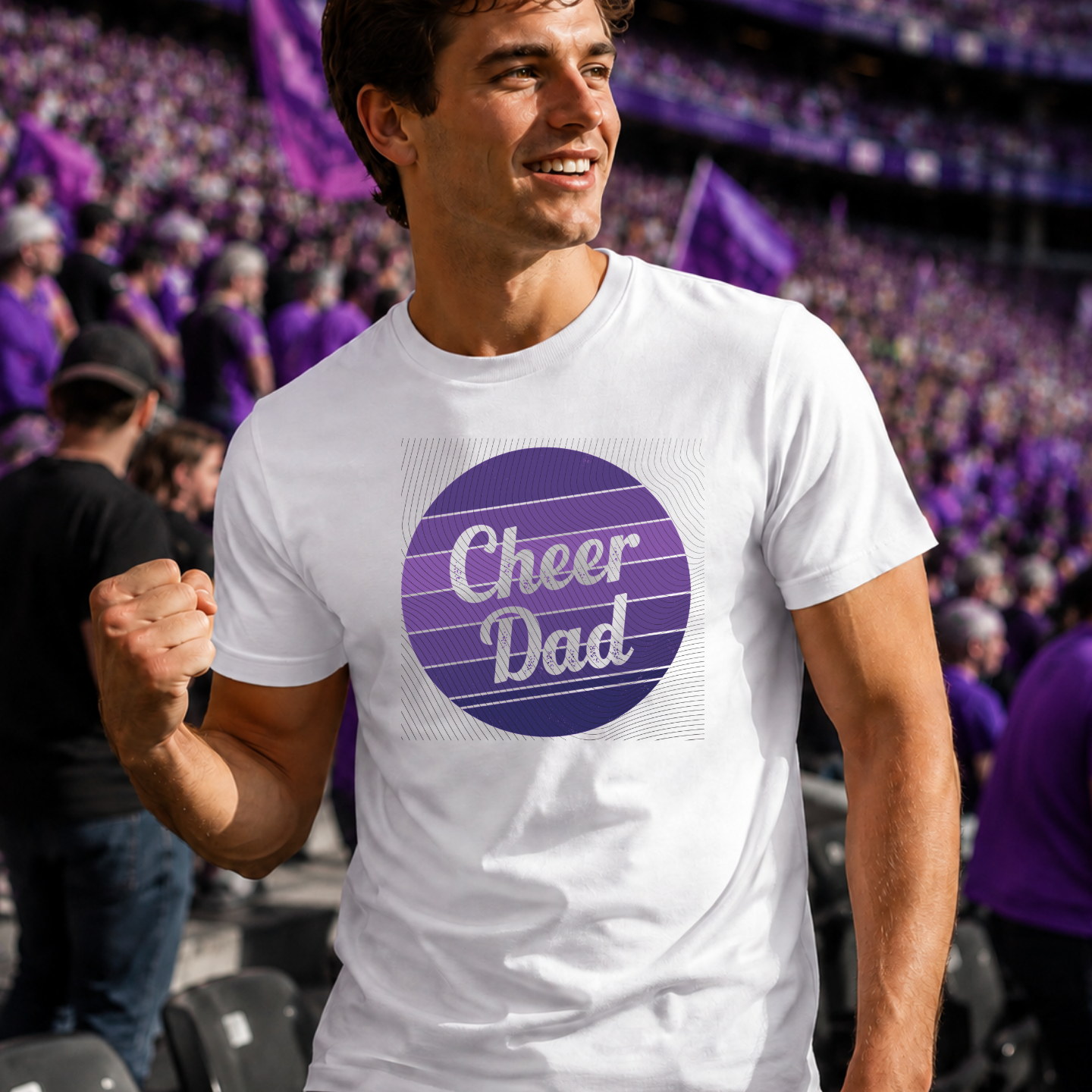 Circle Cheer Dad
