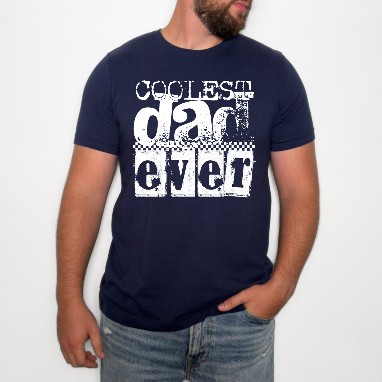 Coolest Dad Ever Retro Shirt | Vintage Father's Day Gift for Dad