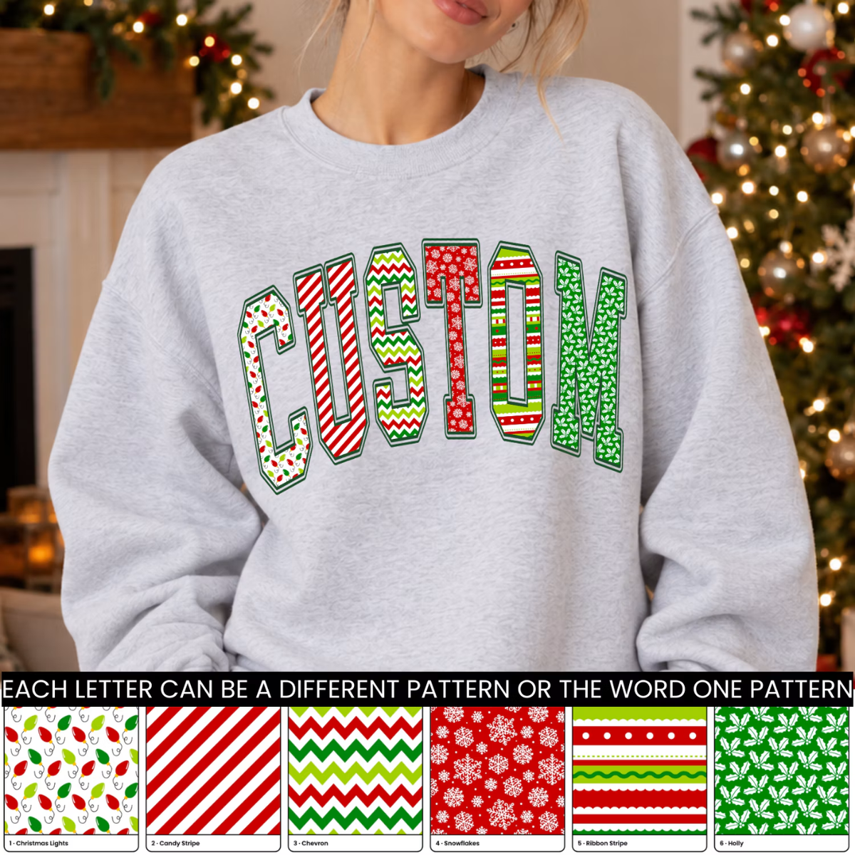 Custom Christmas Word
