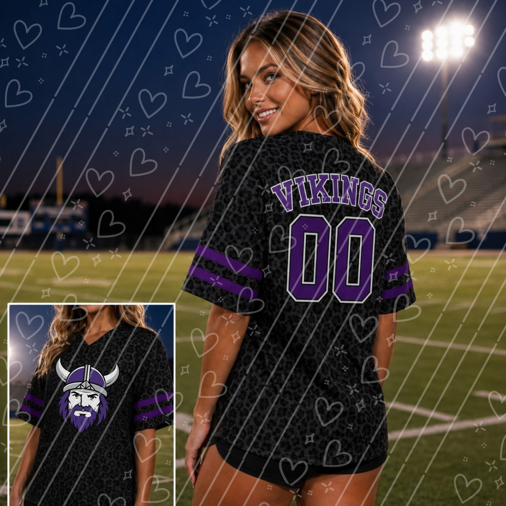 Parkville Vikings Custom Women’s Jersey — PRE-ORDER