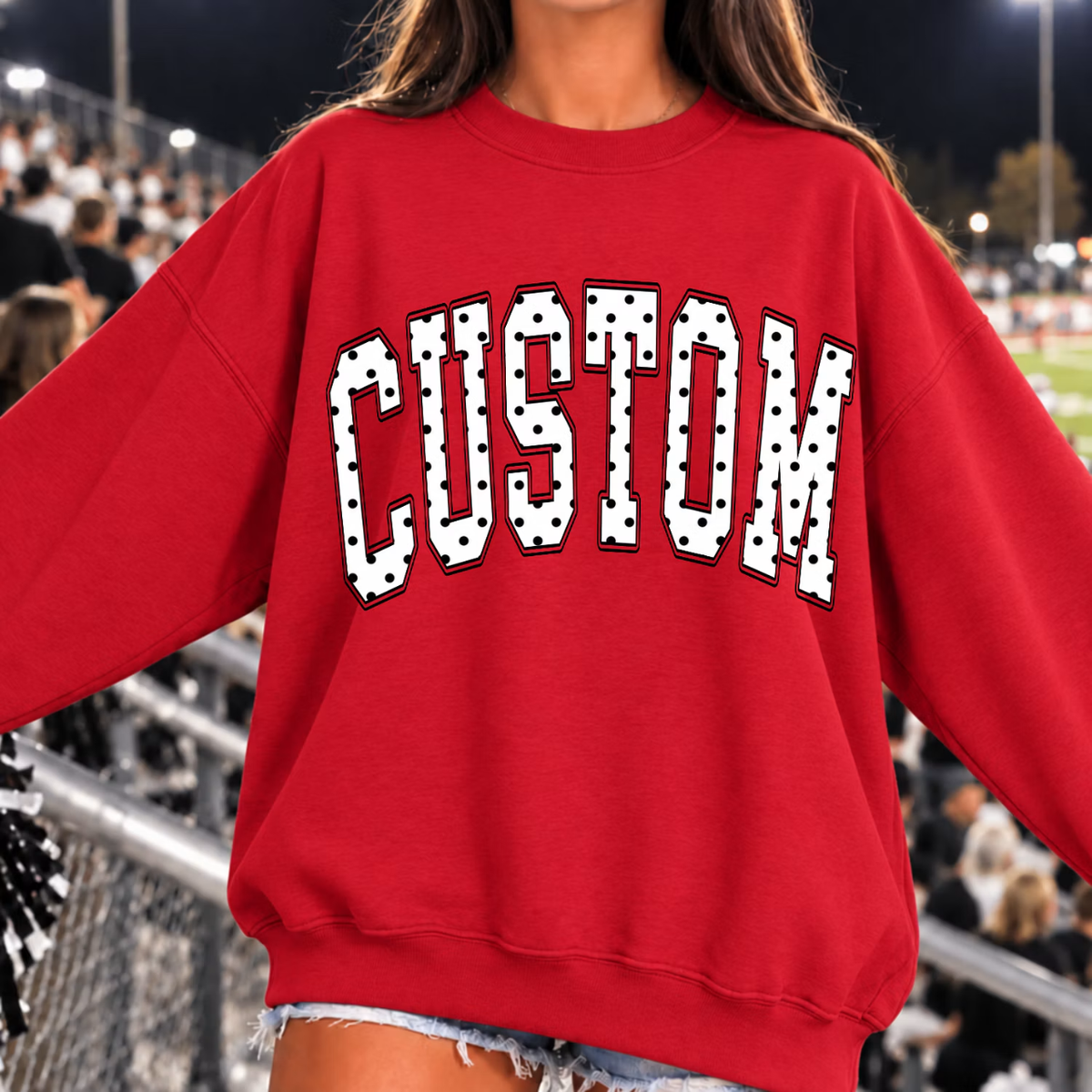 Custom Polka Dot Arch | Custom Word + Color(s)