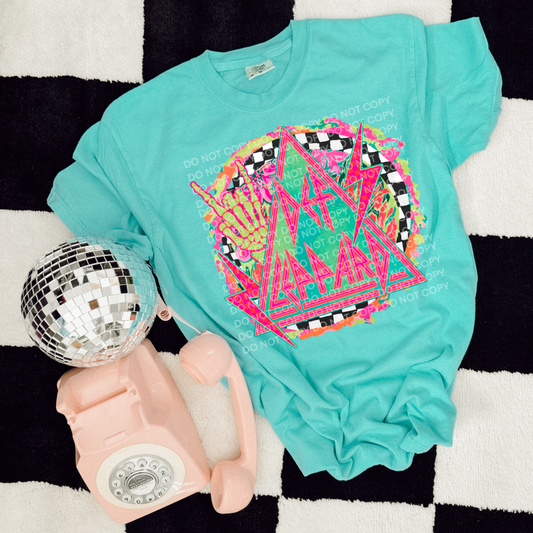 DEF LEPPARD Bright Graphic Tee