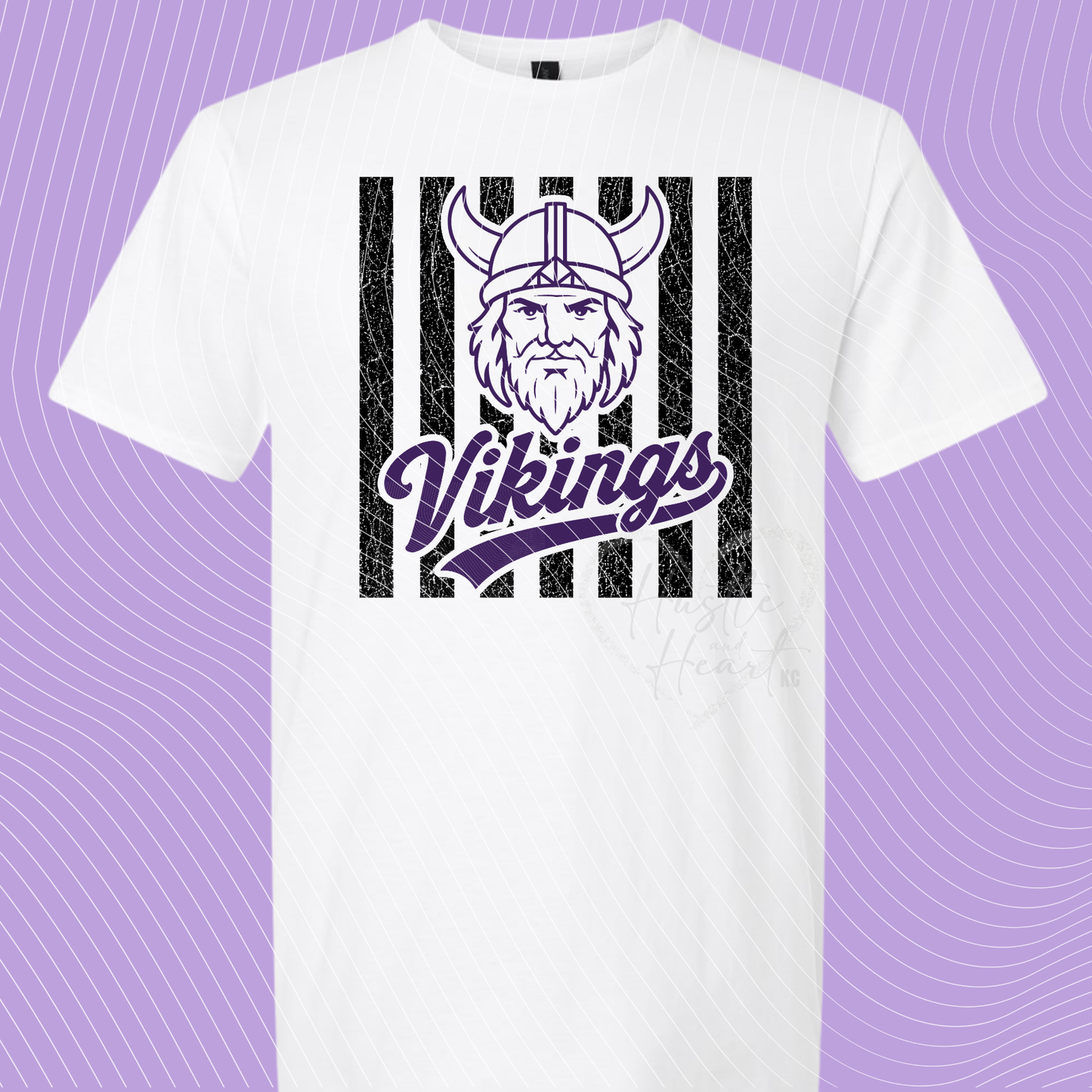 Distressed Vikings Stripes Youth