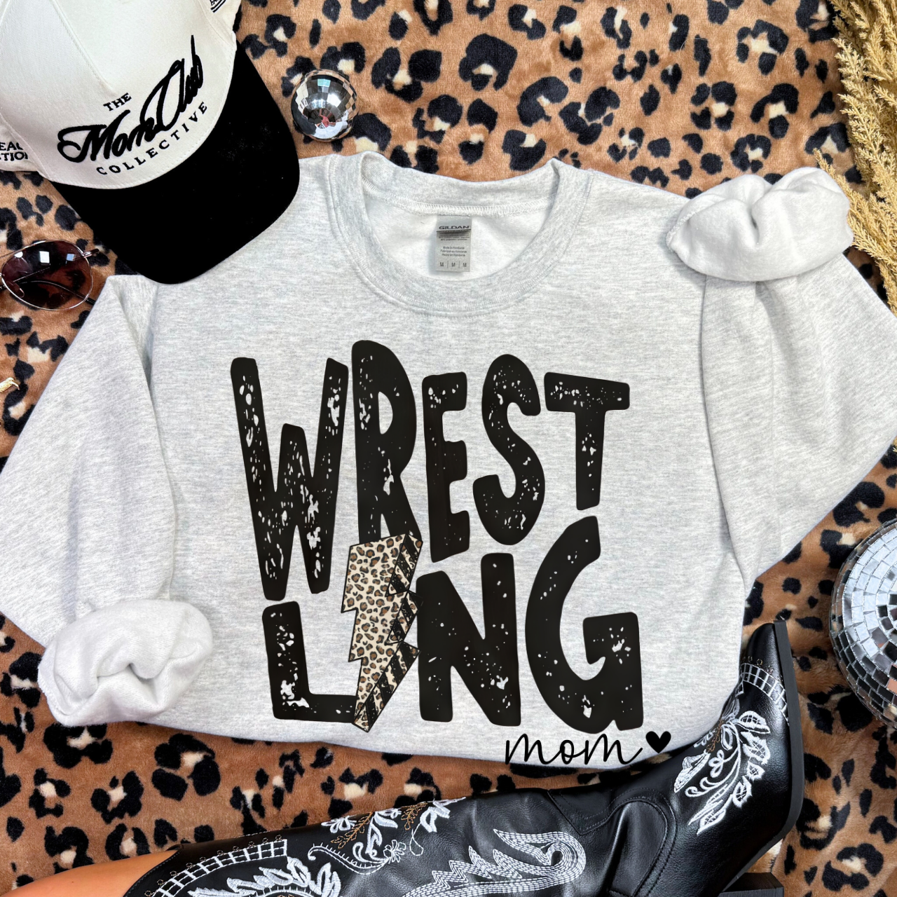 Distressed Wrestling Mom