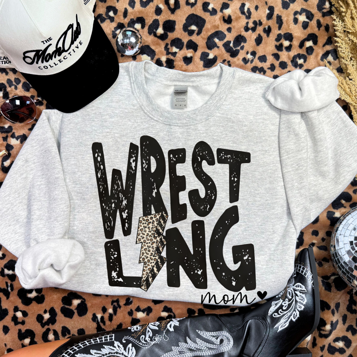 Distressed Wrestling Mom