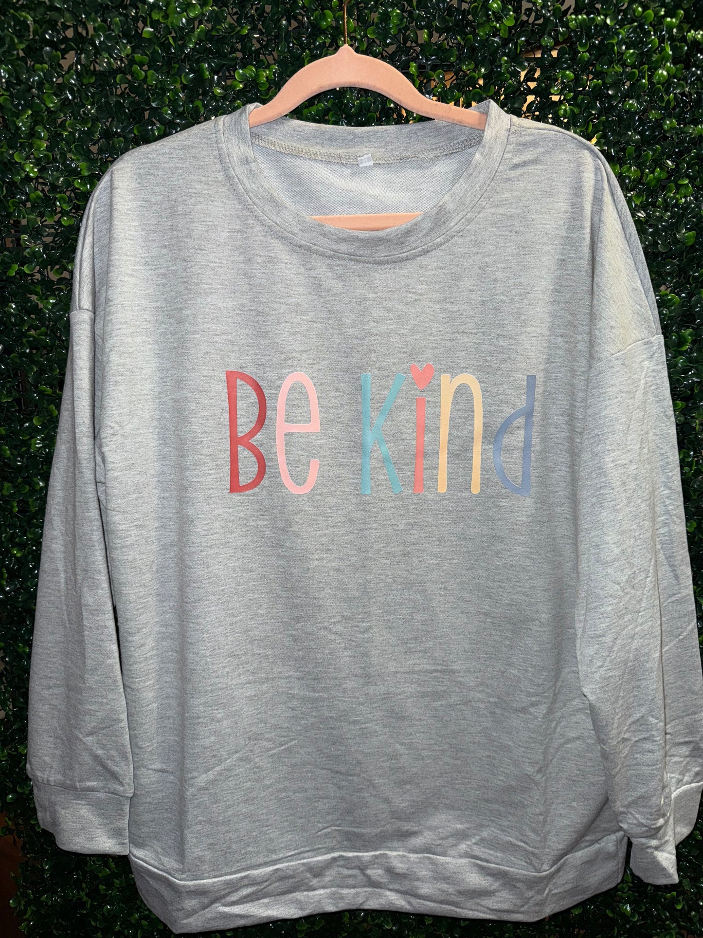 Be Kind Long Sleeve Crewneck
