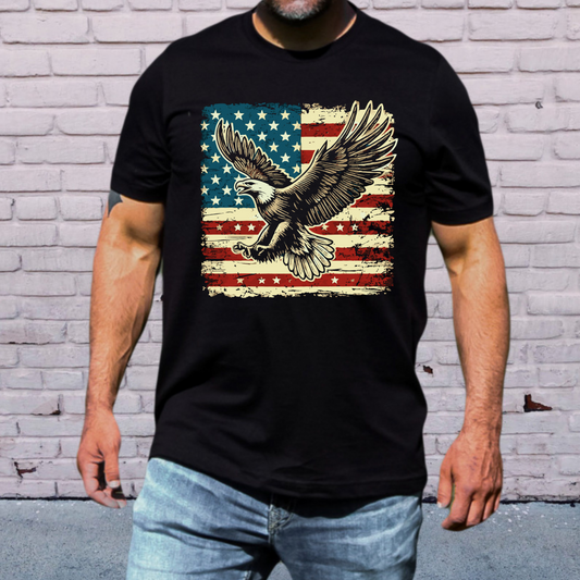 Eagle American Flag (Youth)