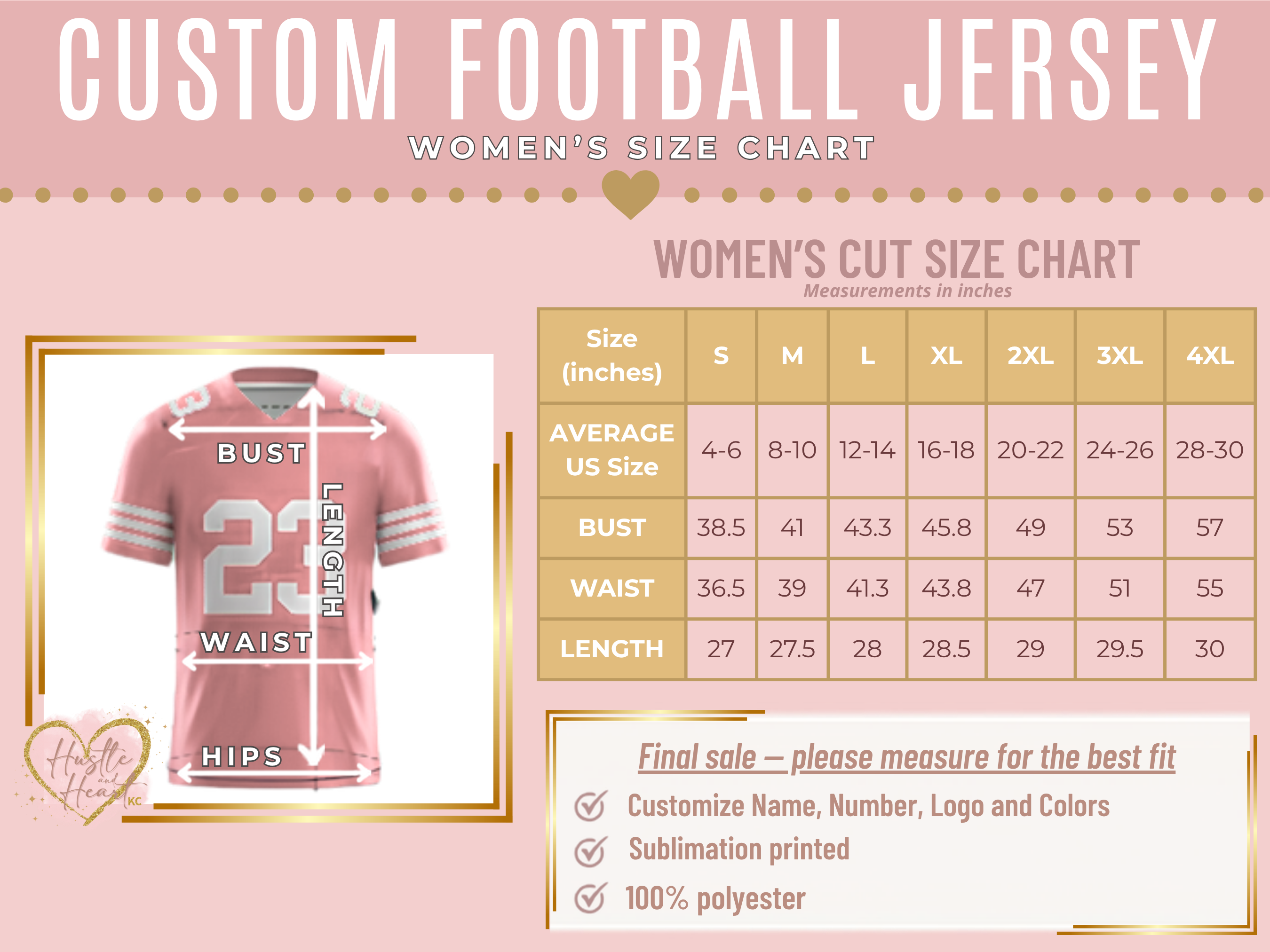 Parkville Vikings Custom Women’s Jersey — PRE-ORDER