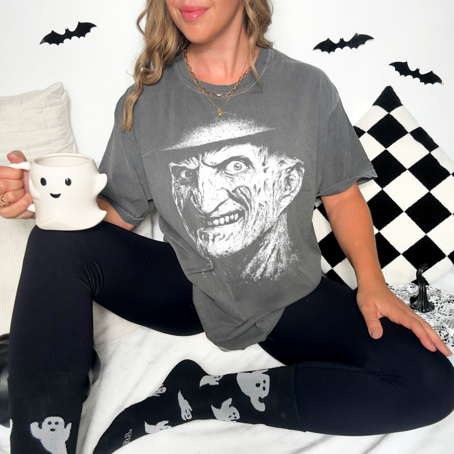 Halloween Horror Face Tee (Youth)