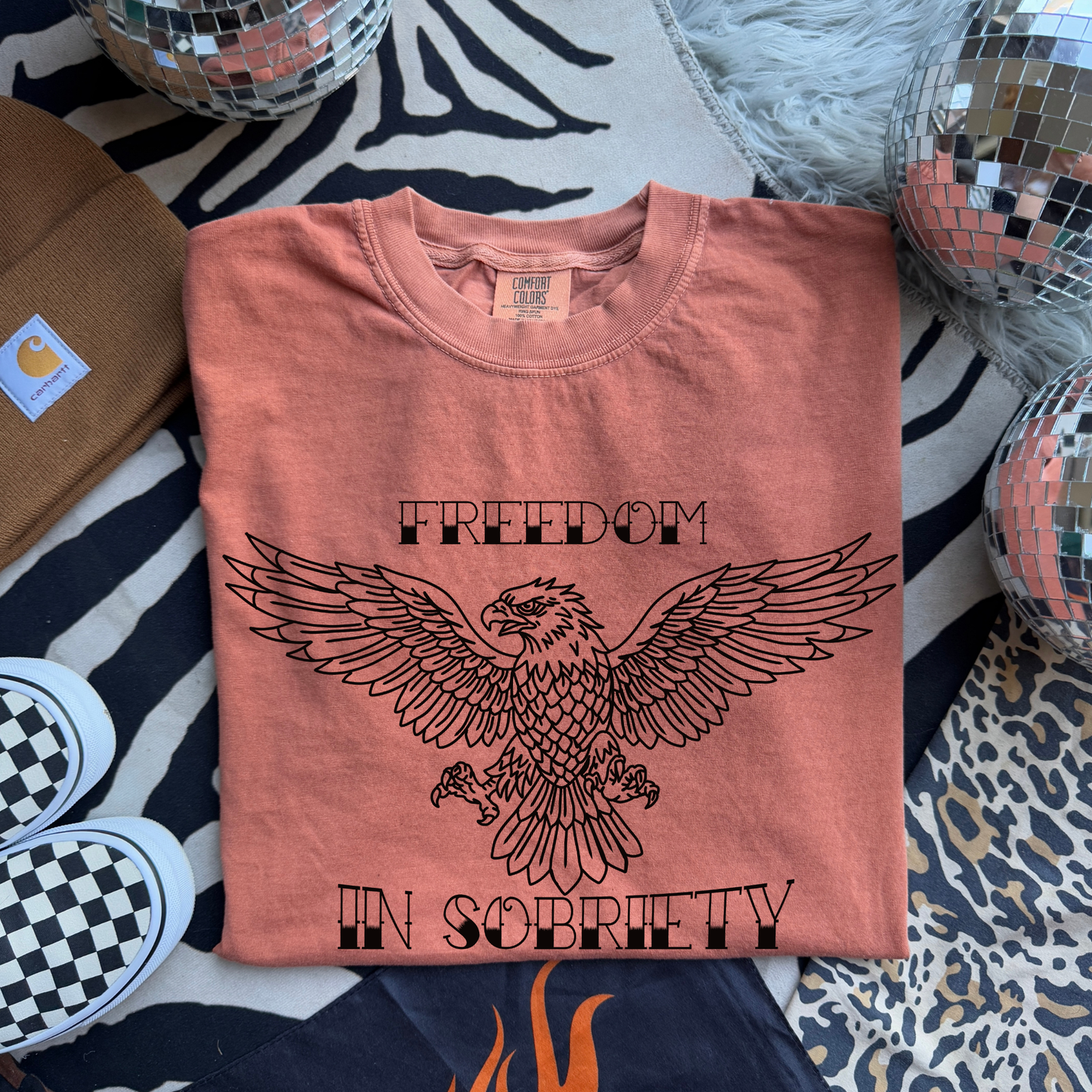 Freedom in Sobriety Graphic Tee
