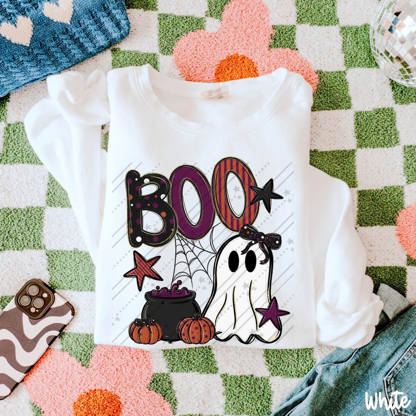 Ghost Boo Word Doodle