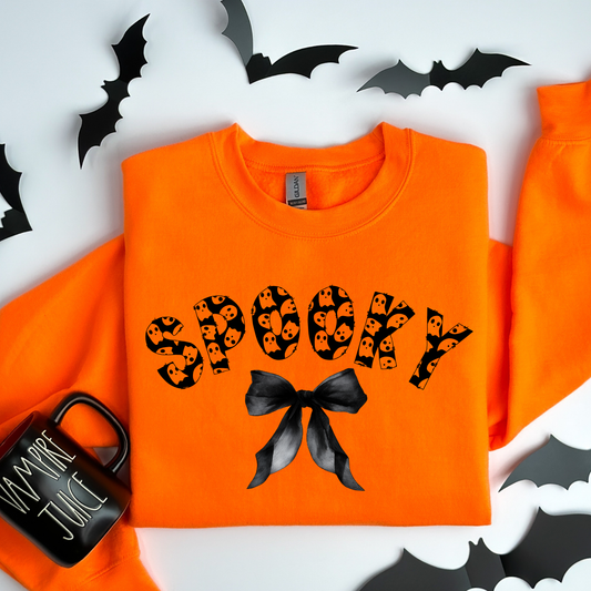 Spooky Ghost Bow Font