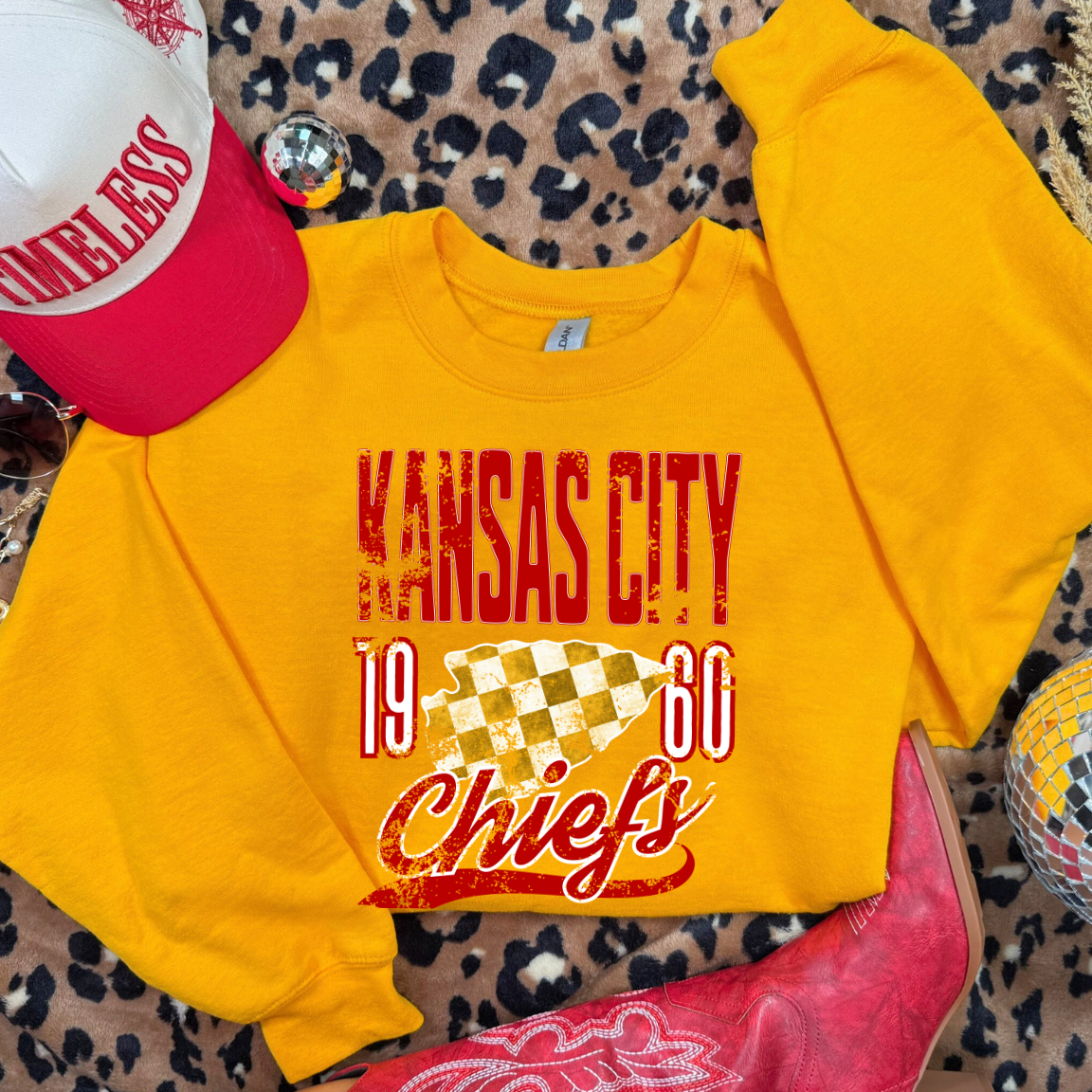 Kansas City Distressed 1960 Sweatshirt
