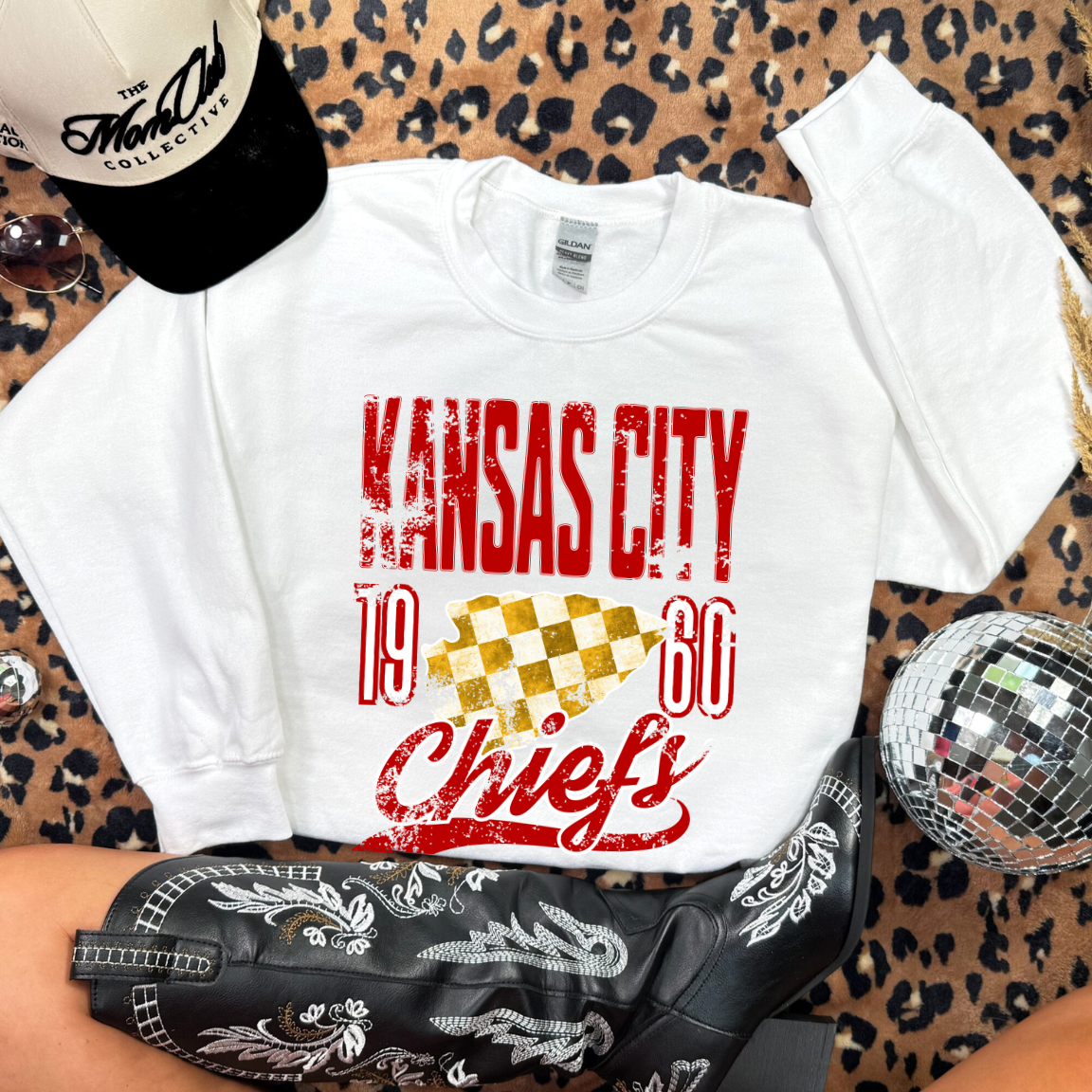 Kansas City Distressed 1960 Sweatshirt