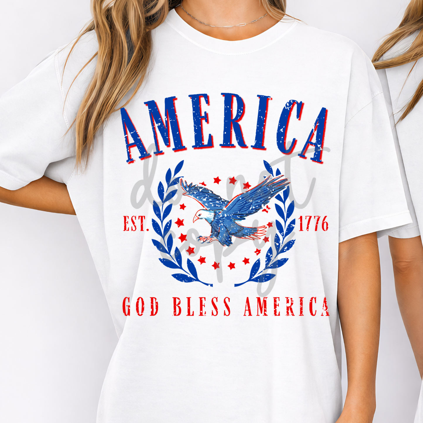 God Bless America Est. 1776 Graphic Tee