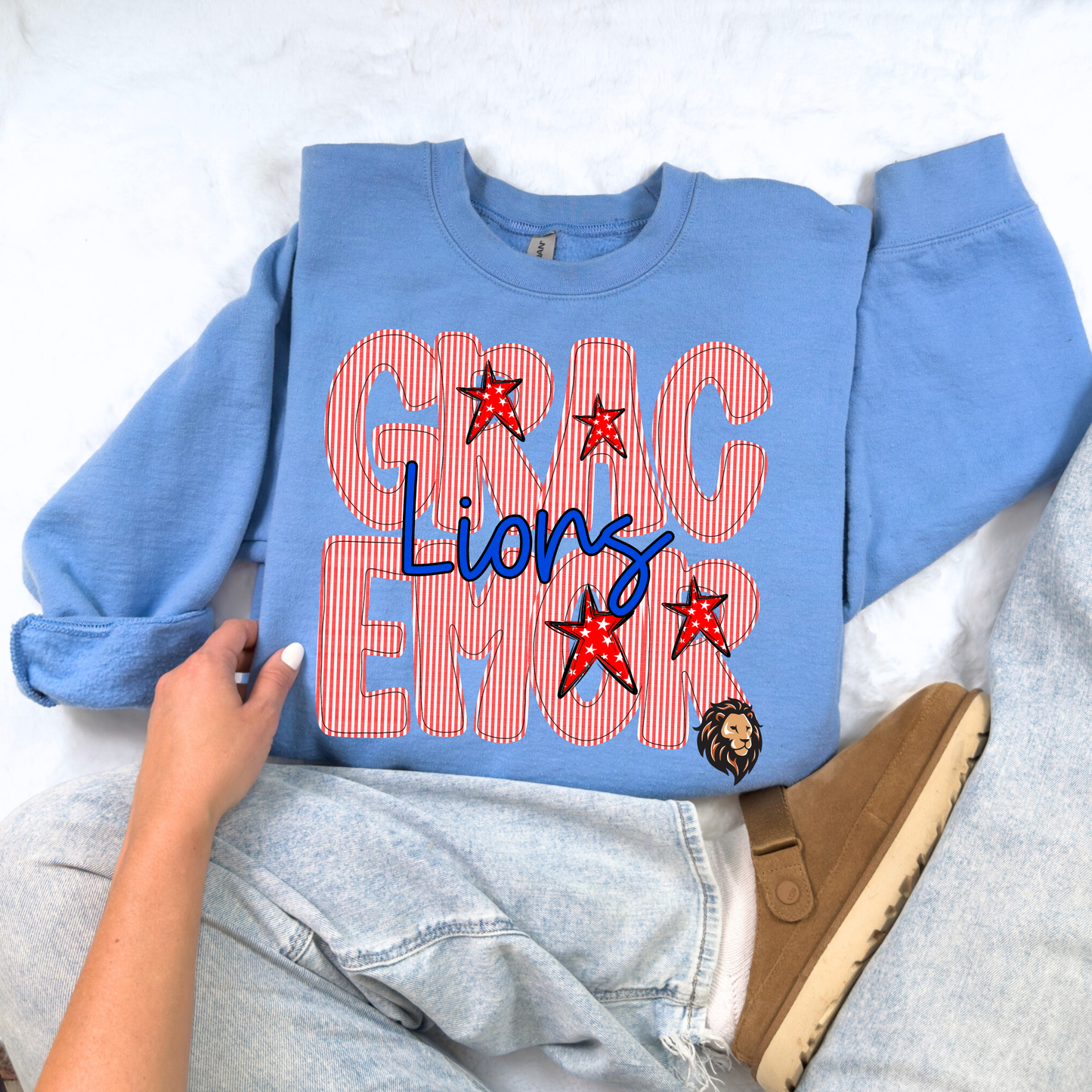 Youth Gracemor Lions Pinstripes