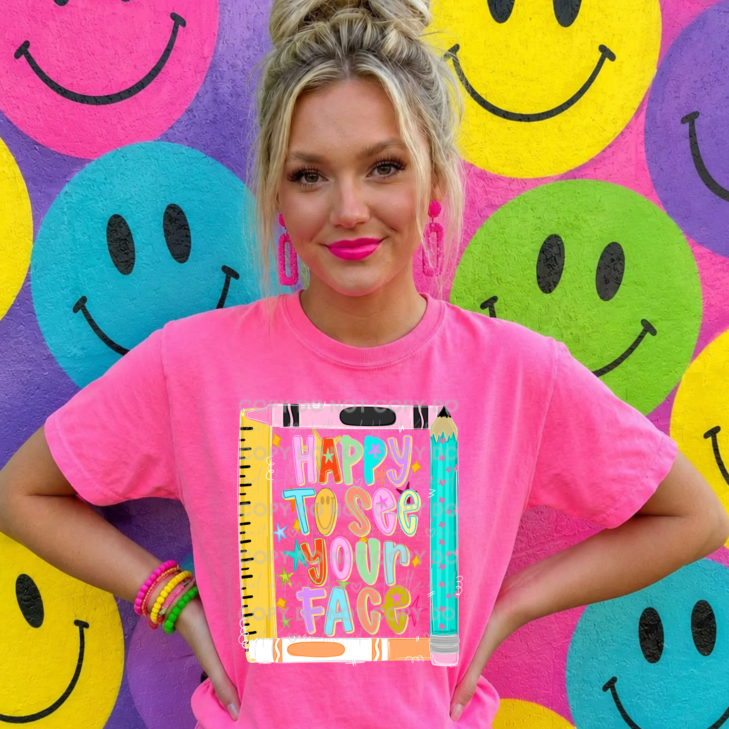 Happy to See Your Face T-Shirt
