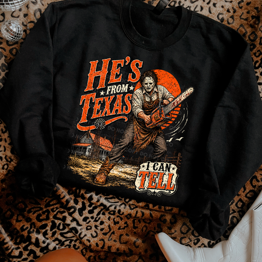 He's from Texas I Can Tell