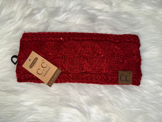 Sequin CC Headwrap