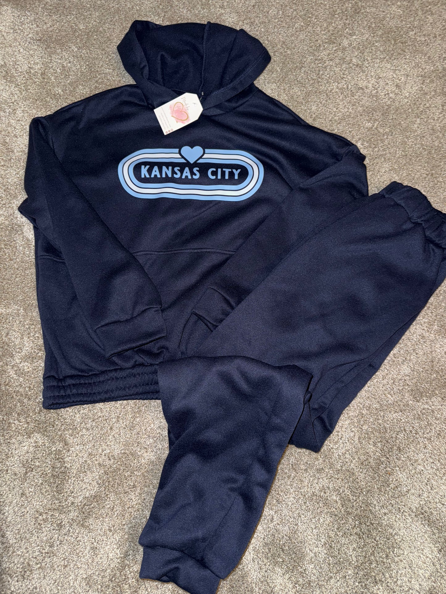 Kansas City Heart Sign Tracksuit