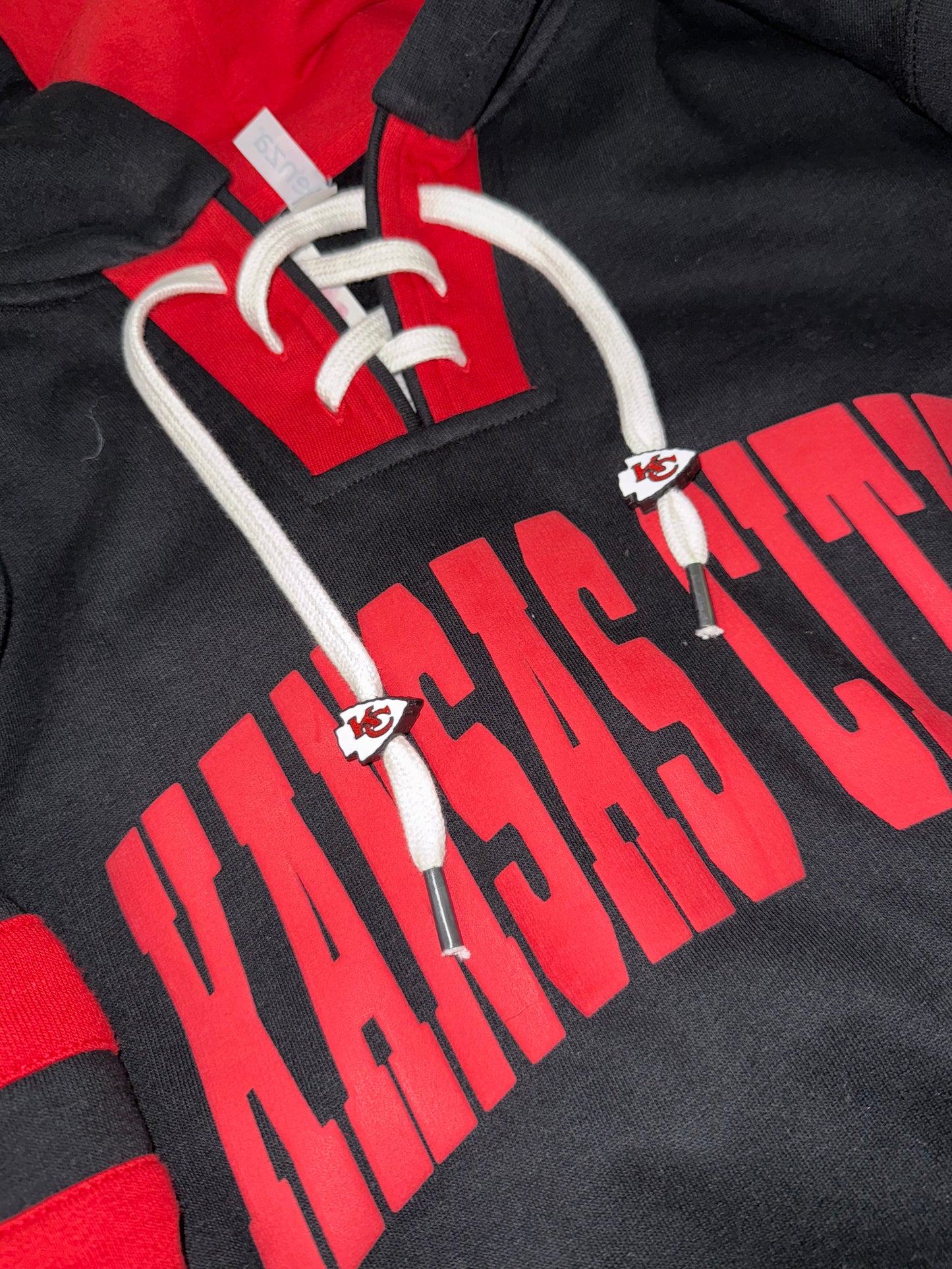 Arrowhead String/ KC Puff Hoodie