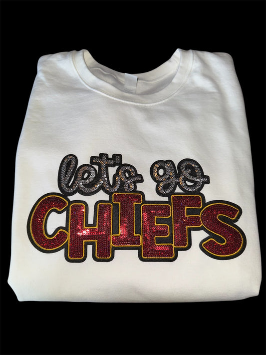 Let’s go CHIEFS Patch Sweatshirt