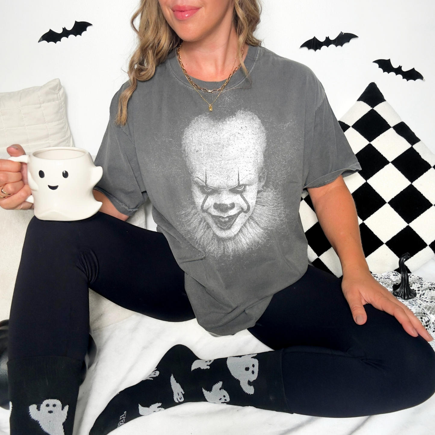 Halloween Horror Face Tee (Youth)