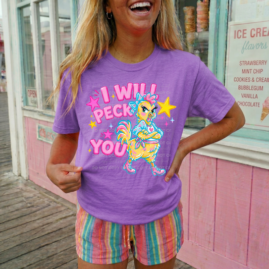 I Will Peck You Graphic Tee