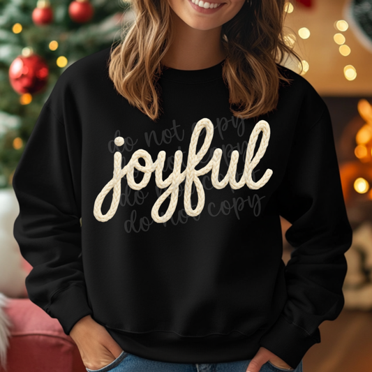 Toddler Joyful - Faux Yarn