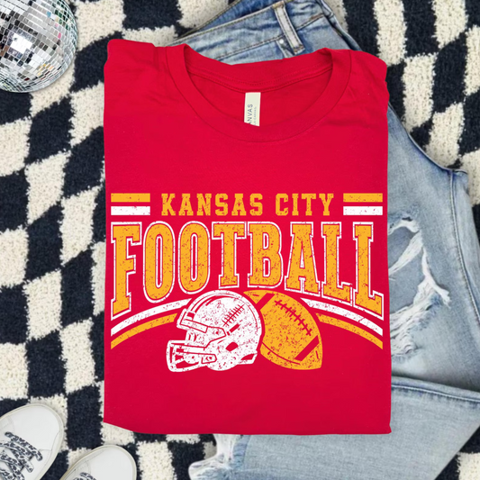Youth KC Football Classic Helmet