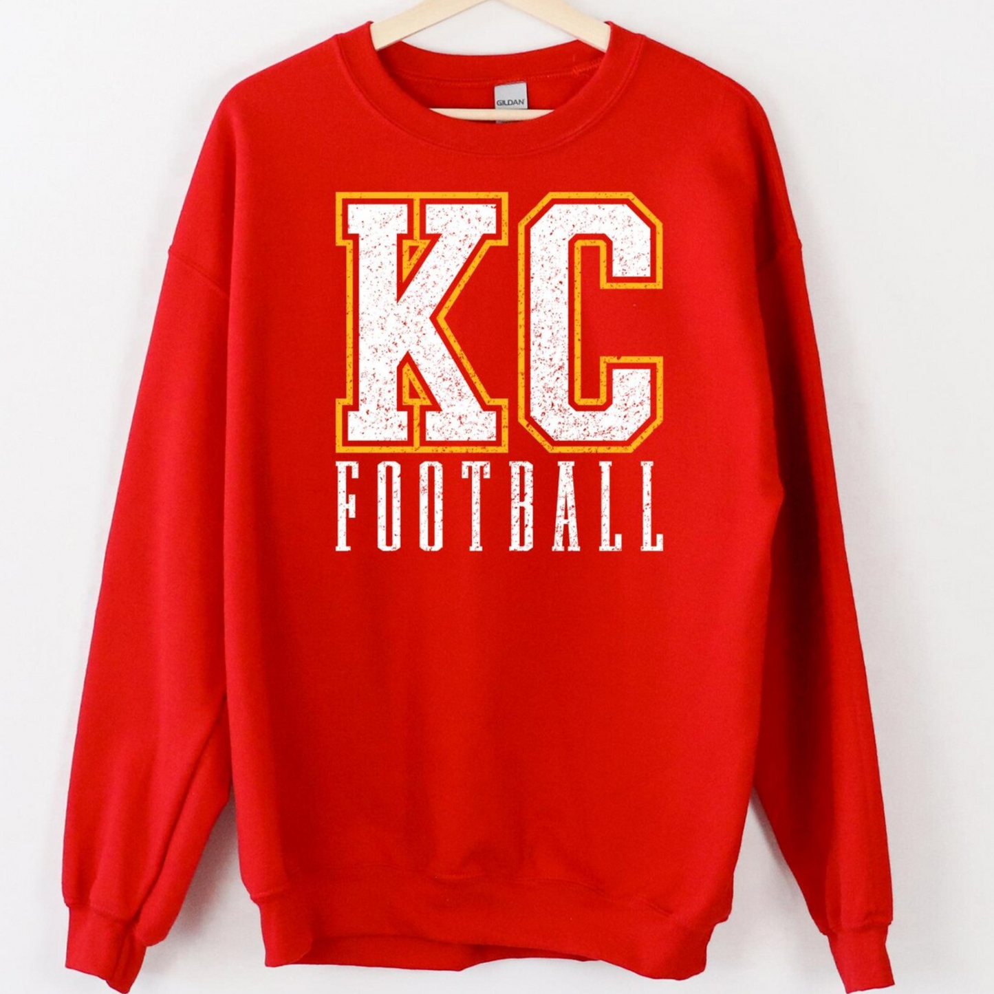 Youth KC Football Varsity Star (without sleeve stars)