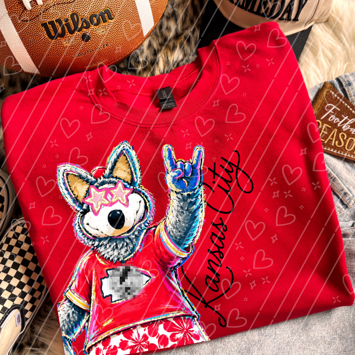 KC Wolf Rockin' Delulu