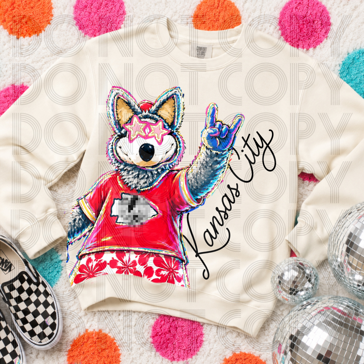 KC Wolf Rockin' Delulu