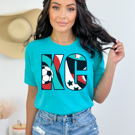 KC Women’s Soccer Graphic Tee
