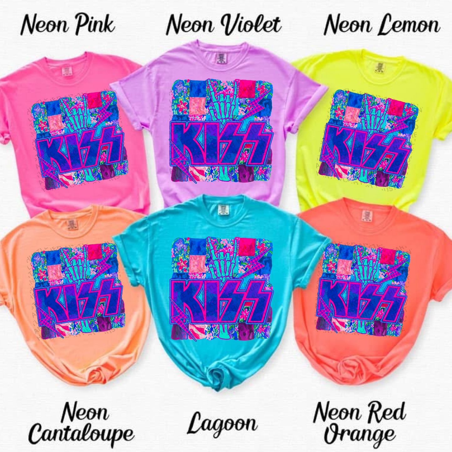 KISS Bright Graphic Tee