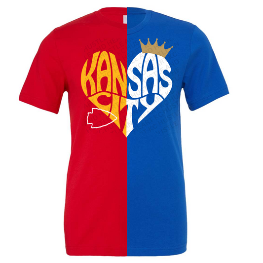 Kansas City Cut Out Split Tee