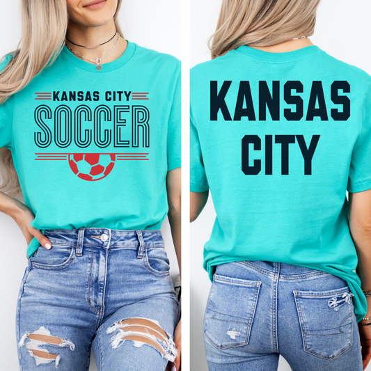 KC Half Soccer Ball with Back Design